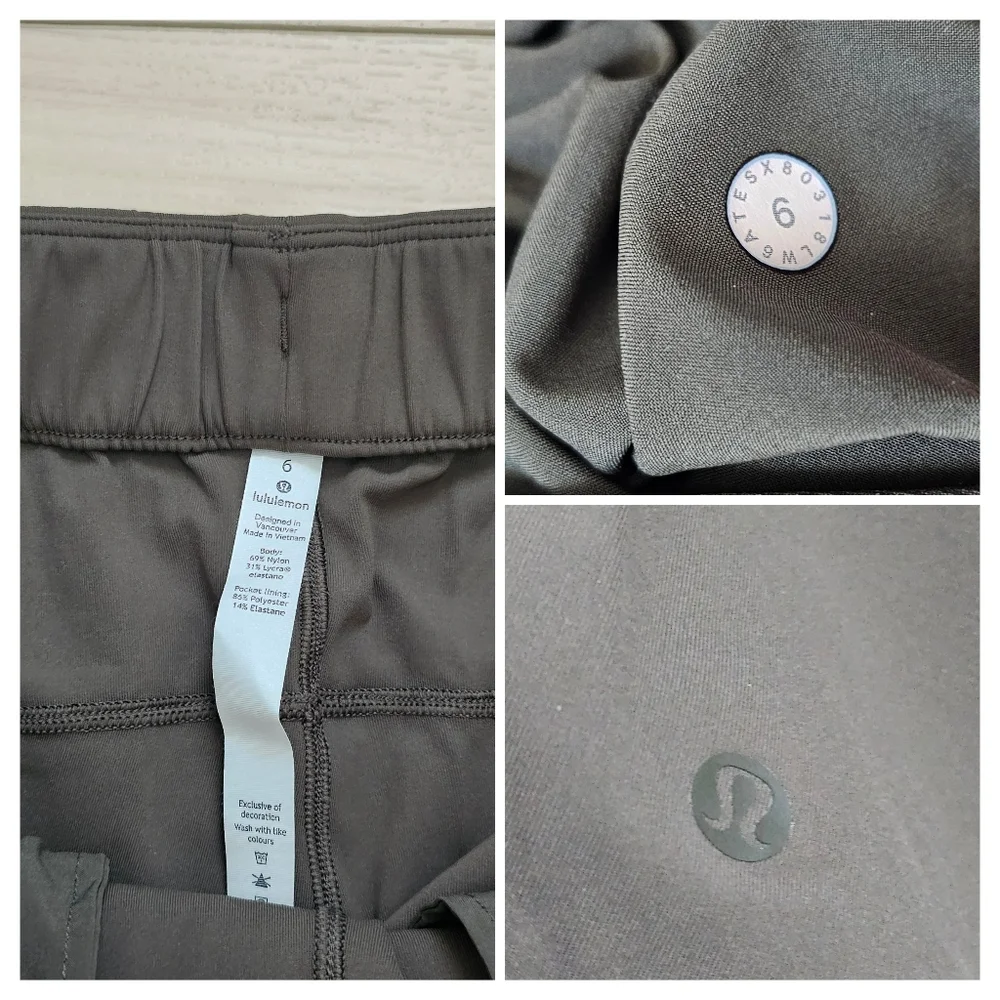 NEW Lululemon On The Fly Pant *Woven Dark Olive 23